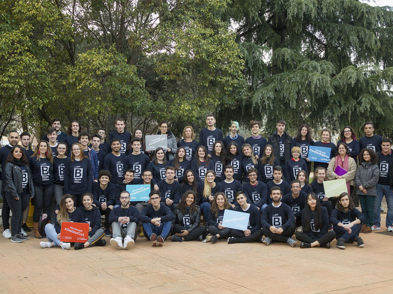 Becarios de las Fundación Montemadrid. Imagen de @mjberrocal