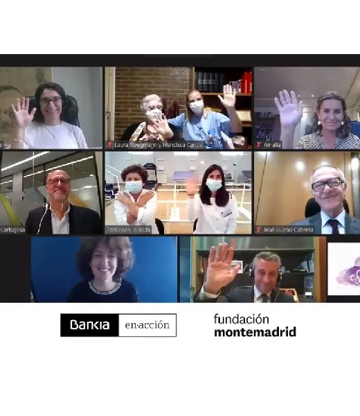 Fundación Montemadrid y Bankia celebran la VIII Convocatoria de Acción Social en un acto virtual