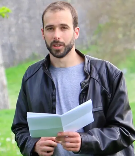 Sergio Navarro, ganador del X Premio Poesía Joven RNE