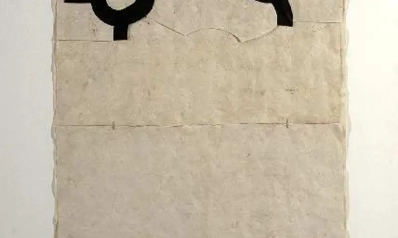 <p>Eduardo Chillida. <em>Gravitación</em>, 1987-88</p>