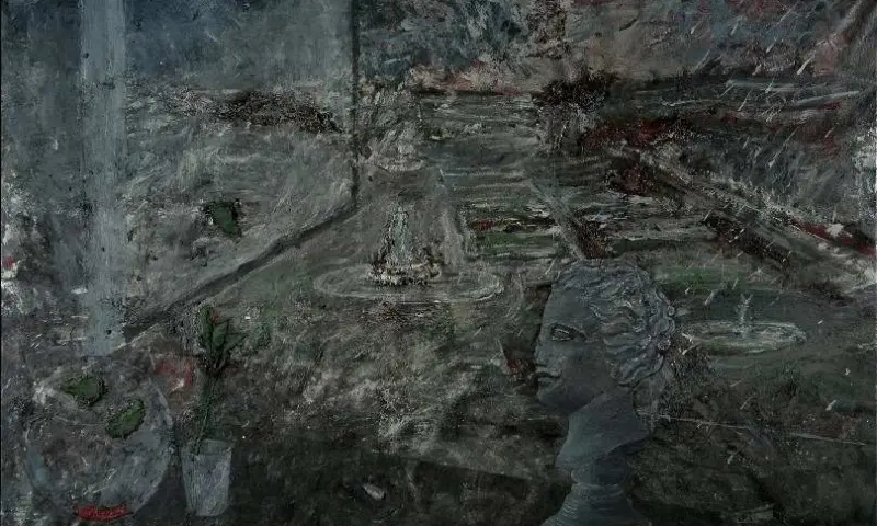 <p>Miquel Barceló. Le niez des statues [La negación de las estatuas], 1985.</p>