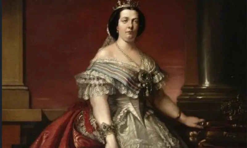 <p>Luis de Madrazo. <em>Retrato de Isabel II</em>, 1864</p>