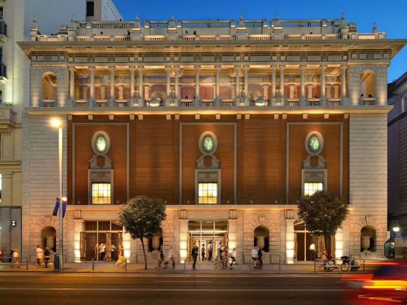 Fachada Palacio de la Música