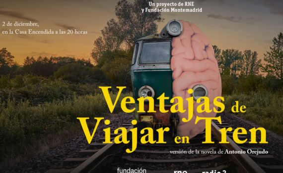 Cartel Ficción Sonora Ventajas de viajar en tren